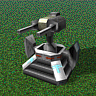 The Core Exploiter, an armed metal extractor ( Unit playable in �berHack only)